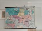 Oude landkaart / landskaart / kaart school atlas, Ophalen, Zo goed als nieuw, Landkaart