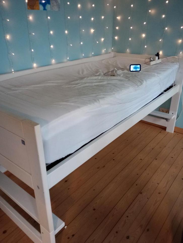 Lifetime bed, Kinderen en Baby's, Kinderkamer | Bedden, Gebruikt, 180 cm of meer, 100 cm of meer, Lattenbodem, Ophalen