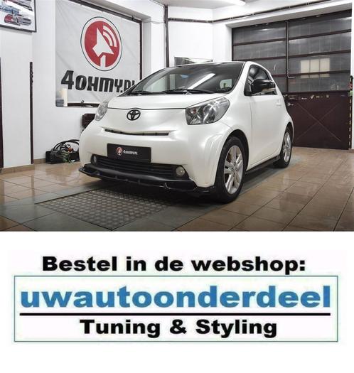 Maxton Design Spoiler Splitter Lip Toyota IQ, Auto diversen, Tuning en Styling, Verzenden