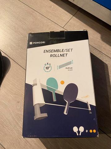 Tafeltennis set voor op elke tafel beschikbaar voor biedingen