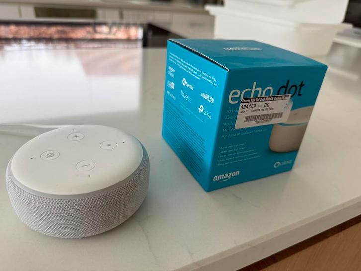 Amazon Echo dot, Audio, Tv en Foto, Luidsprekerboxen, Zo goed als nieuw, Ophalen of Verzenden