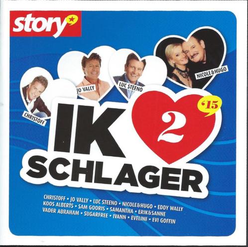 Ik Love Schlager 2 - Samantha, Christoff,Sam Gooris ,.. (cd), Cd's en Dvd's, Cd's | Nederlandstalig, Ophalen of Verzenden