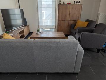 2,5-zits zetel + 2 fauteuils beschikbaar voor biedingen