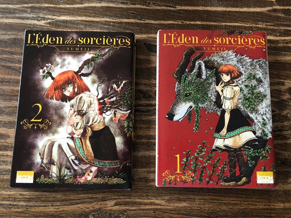 Manga l’eden des sorcières tomes 1et 2, Livres, Enlèvement ou Envoi, Utilisé