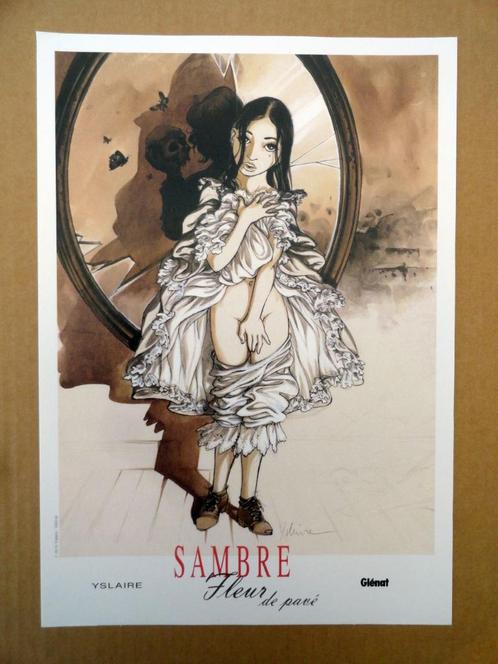 Ex-libris - Sambre - Fleur de pavé - Yslaire, Livres, BD, Enlèvement ou Envoi