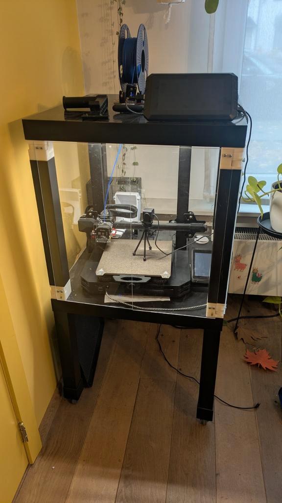 Creality Ender 3 S1 pro met Sonic pad,  camera en behuizing, Computers en Software, 3D Printers, Zo goed als nieuw, Ophalen