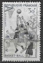 Frankrijk 1956 - Yvert 1072 - Basketbal (ST), Postzegels en Munten, Verzenden, Gestempeld
