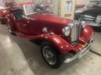 Zeer mooie TOP gerestaureerde MG TD van 1951, Auto's, MG, Zwart, Cabriolet, Leder, Particulier