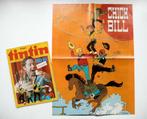 Poster Chick Bill 25 ans + Tintin Spécial Tibet - sept 1978, Boeken, Gelezen, Eén stripboek, Ophalen of Verzenden, Tibet et +