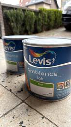 Levis Ambiance Lak wit mat - 2 potten va 2.5L, Ophalen, Zo goed als nieuw, Wit, Lak