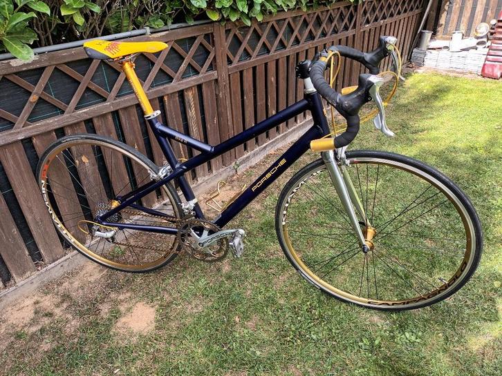 porsche bike R racefiets oldschool koersfiets vintage 90's, Fietsen en Brommers, Fietsen | Oldtimers, Jaren '60 of nieuwer, Ophalen