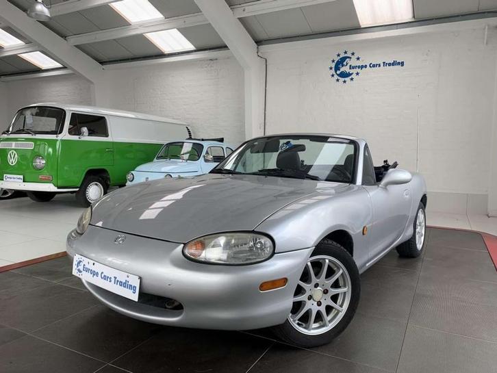 Mazda MX-5 1.6i 16v 110ch - ENTRETIEN GARANTIE 3 MOIS, Auto's, Oldtimers, Bedrijf, Te koop, Boordcomputer, Elektrische ramen, Open dak