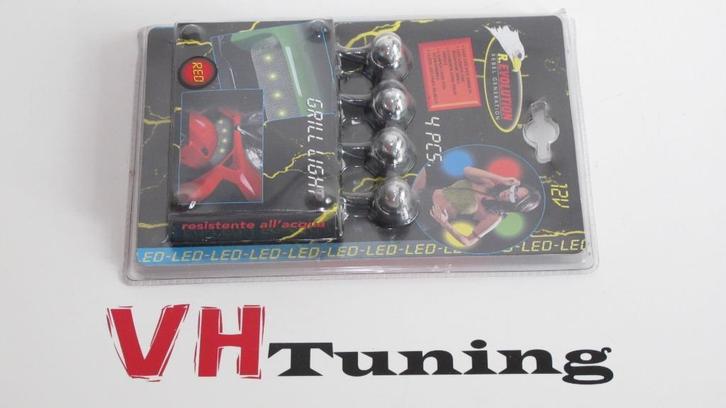 R. EVOLUTION 17822 LEDs 4 stuks rood, Auto diversen, Tuning en Styling, Ophalen