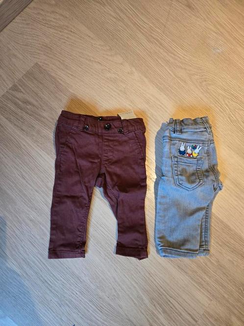 Broeken maat 68 lang - kort - saloppete, Kinderen en Baby's, Babykleding | Maat 68, Zo goed als nieuw, Ophalen of Verzenden