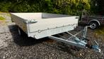 Remorque plateau Eduard  2M sur 3M - ridelles escamotables, Ophalen, Gebruikt