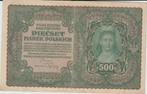 Polen 500 Marek - Vrouw - Adelaar - 1919, Postzegels en Munten, Los biljet, Polen, Verzenden