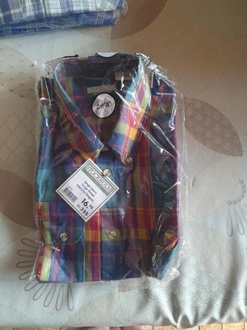 Hemd (in verpakking), Kleding | Heren, Overhemden, Blauw, Nieuw, Overige merken, Halswijdte 39/40 (M)