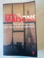 On se souvient du nom des assassins - Dominique Maisons, Ophalen of Verzenden, Gelezen