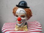 beeld-clownshoofd-PORCEGAMA-VALENCIA-SPAIN, Ophalen of Verzenden
