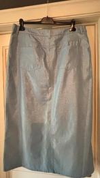 CKS licht blauwe glitter rok seizoen lente/zomer 2025, Kleding | Dames, Rokken, Blauw, Maat 46/48 (XL) of groter, Ophalen of Verzenden