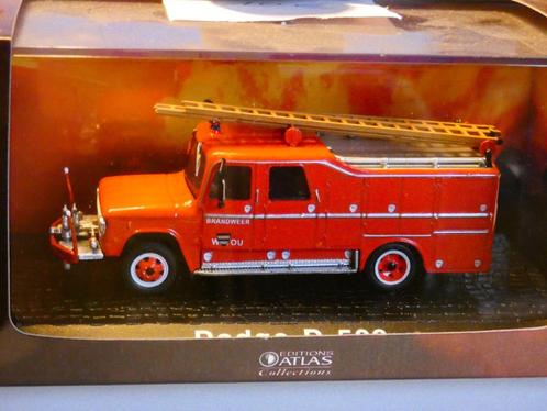 Camion Pompiers Dodge 1/43, Hobby & Loisirs créatifs, Voitures miniatures | 1:43, Neuf, Voiture, Autres marques, Enlèvement ou Envoi