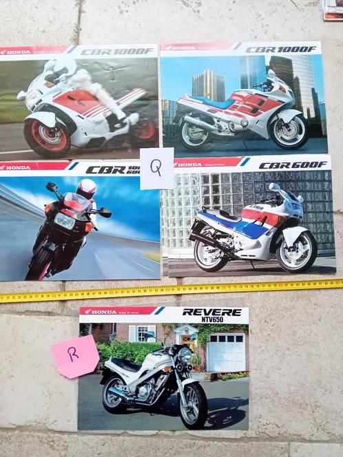 Honda folder Q R, Motoren, Handleidingen en Instructieboekjes, Honda, Ophalen of Verzenden