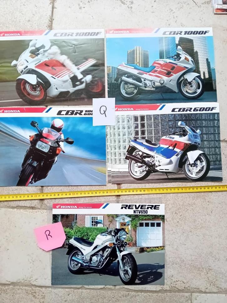 Honda folder Q R, Motoren, Handleidingen en Instructieboekjes, Honda, Ophalen of Verzenden