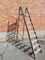 vintage houten ladder, Antiek en Kunst, Ophalen