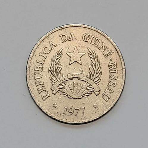 Guinée-Bissau 5 pesos 1977 (596), Timbres & Monnaies, Monnaies | Afrique, Monnaie en vrac, Autres pays, Enlèvement ou Envoi