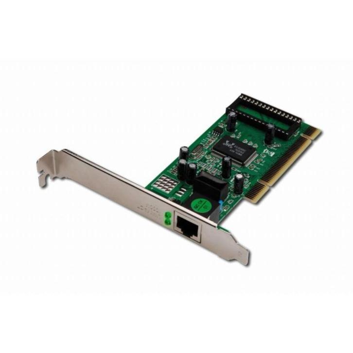 DIGITUS Gigabit Ethernet PCI Network Card, Computers en Software, Netwerkkaarten, Zo goed als nieuw, Intern, Ophalen of Verzenden