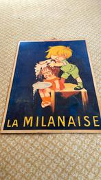 Originele reclamepaneel La Milanaise, Ophalen