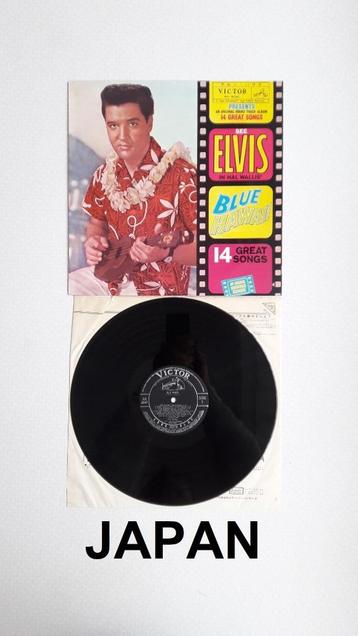 Elvis Presley Blue Hawaii LP 33 T vinyle mono original Japan