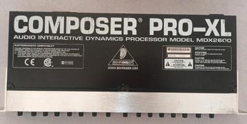 Behringer Composer Pro XL MDX2600 beschikbaar voor biedingen