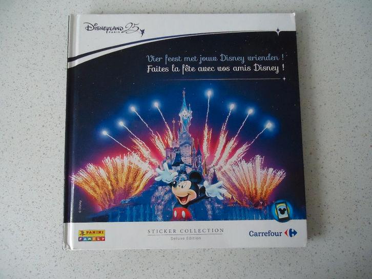 Panini Album Disneyland Paris 25 jaar in Prima Staat!, Hobby en Vrije tijd, Stickers en Plaatjes, Zo goed als nieuw, Stickers en Plaatjes