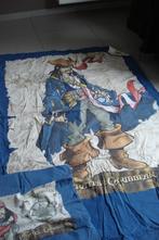 1 persoons flanel dekbedovertrek + sloop, Kinderen en Baby's, Ophalen of Verzenden, Gebruikt, Jongetje, Dekbedovertrek
