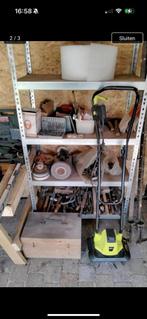 Stellingkast voor kelder of werkmateriaal, Ophalen, Zo goed als nieuw