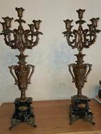 Twee kandelaars, Antiek en Kunst, Ophalen, Koper of Brons