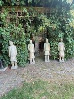 Tuinbeelden in blauwe hardsteen, Tuin en Terras, Ophalen, Steen, Boeddhabeeld