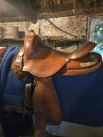 Westernzadel verstelbaar Deuber, Dieren en Toebehoren, Paarden en Pony's | Zadels, Ophalen, Zo goed als nieuw