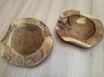 Teak schalen NIEUW, Ophalen of Verzenden, Nieuw, Rond, Hout