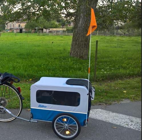 Fietskar voor honden, Fietsen en Brommers, Fietsaccessoires | Aanhangwagens en Karren, Zo goed als nieuw, Hondenkar, 20 tot 40 kg