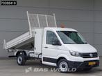 Volkswagen Crafter 140pk Kipper met Kist Trekhaak Airco Euro, Auto's, Bestelwagens en Lichte vracht, Gebruikt, Euro 6, 4 cilinders