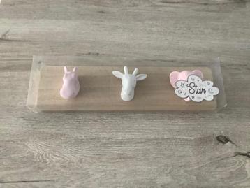 Houten baby atmosphere kapstok (10x35 cm) (Nieuw) beschikbaar voor biedingen