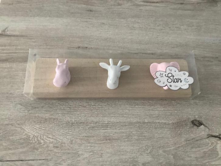 Houten baby atmosphere kapstok (10x35 cm) (Nieuw), Kinderen en Baby's, Kinderkamer | Inrichting en Decoratie, Nieuw, Kapstokje