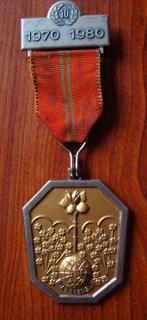 Sportmedaille 10 j. wandelsportvereniging Wichelen 1980, Envoi, Bronze