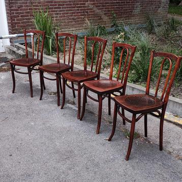 Vintage Art Deco Art Nouveau-stoelen  beschikbaar voor biedingen