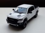 Modelauto Dodge Ram Crew Cab Rebel 2019 wit – Motormax 1:27, Hobby en Vrije tijd, Verzenden, Nieuw, Auto, Motormax