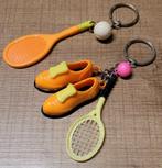 2 sleutelhangers: tennis, Enlèvement ou Envoi, Utilisé, Sport