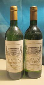2x Chateau Reynon Sauvignon Blanc -1986, Verzamelen, Frankrijk, Ophalen of Verzenden, Vol, Witte wijn