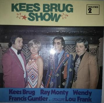 Kees Brug Show – Volume 2 – 12” LP, Cd's en Dvd's, Vinyl | Nederlandstalig, Ophalen of Verzenden, Gebruikt, 12 inch, Levenslied of Smartlap